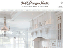 Tablet Screenshot of 314designstudio.com